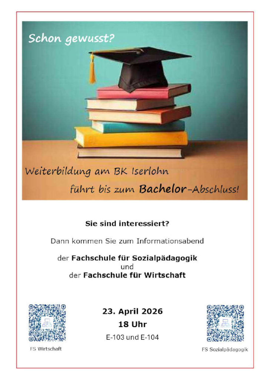 Werbeplakat Fachschulen März 2026 002